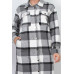 Plaid Buttoned Shacket Coat