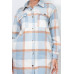 Plaid Buttoned Shacket Coat