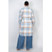 Plaid Buttoned Shacket Coat