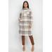 Plaid Buttoned Shacket Coat