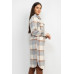 Plaid Buttoned Shacket Coat