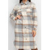 Plaid Buttoned Shacket Coat