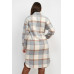 Plaid Buttoned Shacket Coat