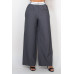 Pleated Double Waistband Pants