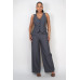 Pleated Double Waistband Pants