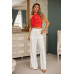 Flower Detailed Fashion Crop Top