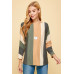 Striped Dolman Sleeves Top