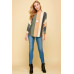 Striped Dolman Sleeves Top