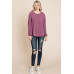 Solid Tr Spandex Long Sleeve Top