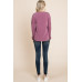Solid Tr Spandex Long Sleeve Top