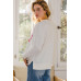 Hearts Hotfix Rhinestone Oversized Pullover