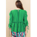 Round Neckline Babydoll Top