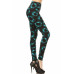 Tie Dye Rinted, Full Length, High Waisted Leggings