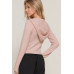 2-way zip closure sweater hoodie cardigan