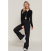 2-way zip closure sweater hoodie cardigan