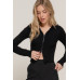 2-way zip closure sweater hoodie cardigan