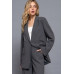 Long slv front button closure blazer