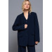 Long slv front button closure blazer