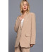 Long slv front button closure blazer