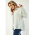 Embo detailed cotton gauze button down shirt