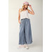 Laced textured poly woven camisole