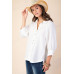 Button down textured woven shirt