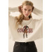 Love like a cowgirl thermal graphic sweatshirt