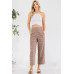 Gingham High Waist Pants