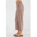 Gingham High Waist Pants