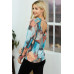 Artistic Open-back Long Sleeve Top