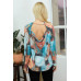 Artistic Open-back Long Sleeve Top