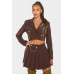 Pleated Skirt Set