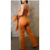 Crop Jacket 3pcs Set