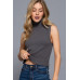 Sleeveless Turtle Neck Sweater Top