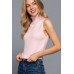 Sleeveless Turtle Neck Sweater Top