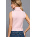 Sleeveless Turtle Neck Sweater Top
