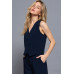 V-neckline W/front Button Closure Vest