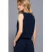 V-neckline W/front Button Closure Vest