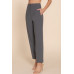 High Waist Pintuck Detail Long Pants