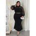 Stretch Skirt Set