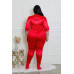 Two Piece Set, Semi-stretch Bodysuit
