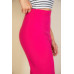 High Waist Stretch Crepe Flare Pants