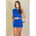 Cap Sleeve Top And Shorts Sets
