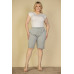 Plus Size French Terry Bermuda Shorts