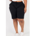 Plus Size French Terry Bermuda Shorts