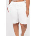 Plus Size French Terry Bermuda Shorts