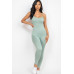 Solid Bodycon Cami Jumpsuit