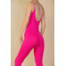 Solid Bodycon Cami Jumpsuit