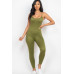 Solid Bodycon Cami Jumpsuit
