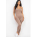 Solid Bodycon Cami Jumpsuit